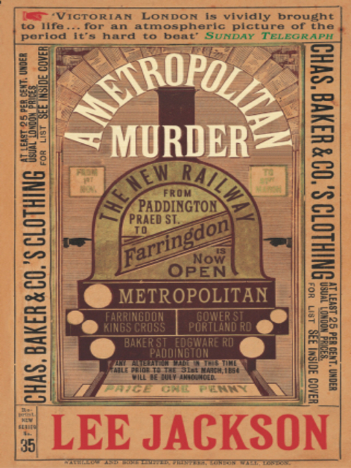 Title details for A Metropolitan Murder by Lee Jackson - Available